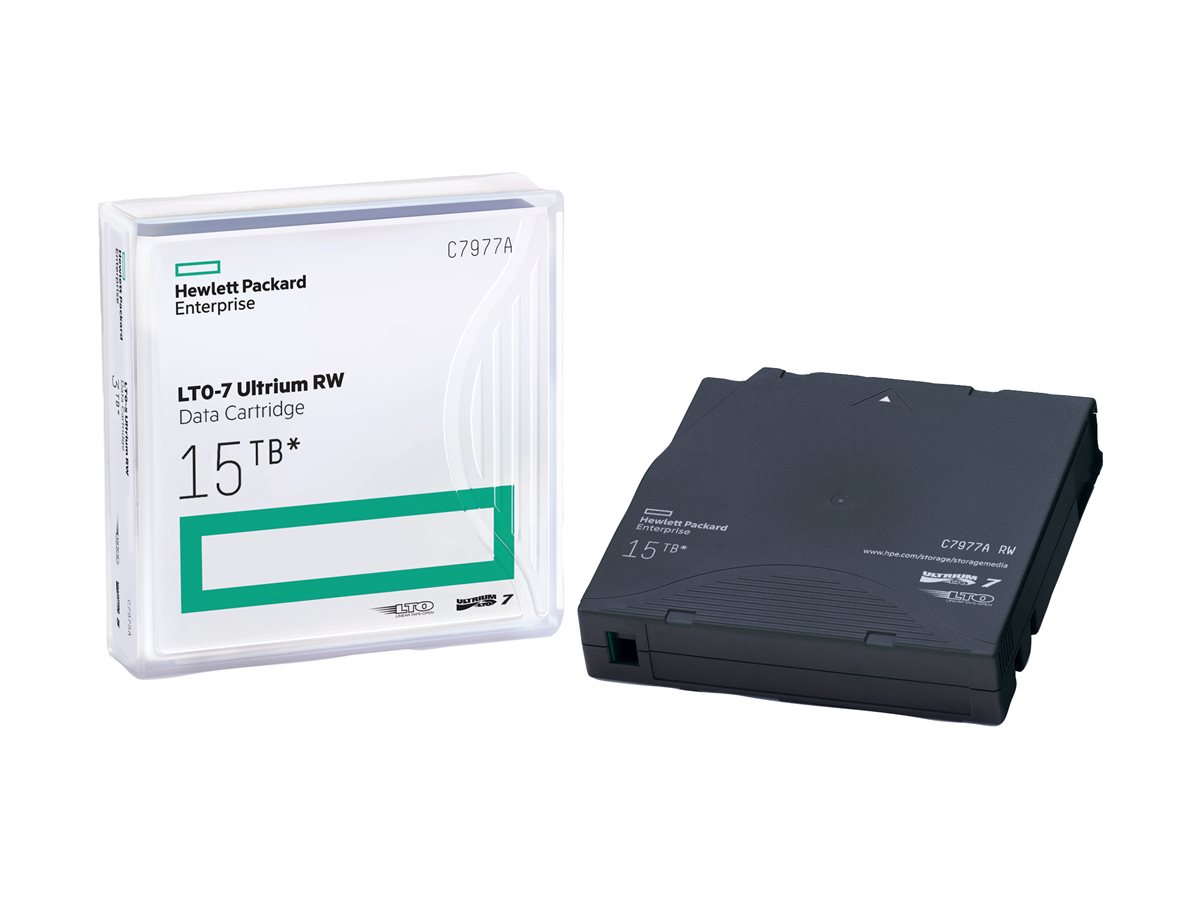 HPE LTO-7 Ultrium   6TB / 15TB RW NO LABEL