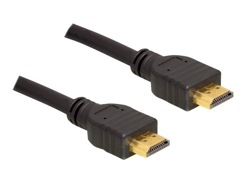 DELOCK HDMI Kabel Ethernet A -> A St/St 2,00m 4K Gold