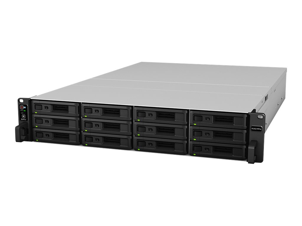 Synology RackStation RS3621RPxs - NAS-Server - 12 Schächte - Rack - einbaufähig - SATA 6Gb/s