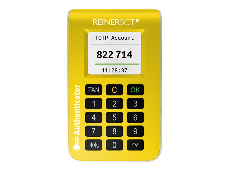 ReinerSCT Reiner SCT - Hardware Authenticator - Gelb, weiß