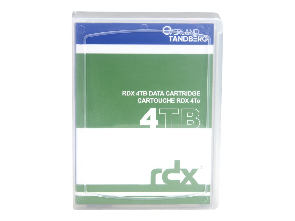 Overland-Tandberg - RDX HDD Kartusche - 4 TB - mit 3 Jahre Fortschrittlicher Austauschservice