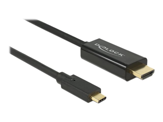 DELOCK USB Kabel C -> HDMI-A 4K 60Hz St/St 2.00m sw